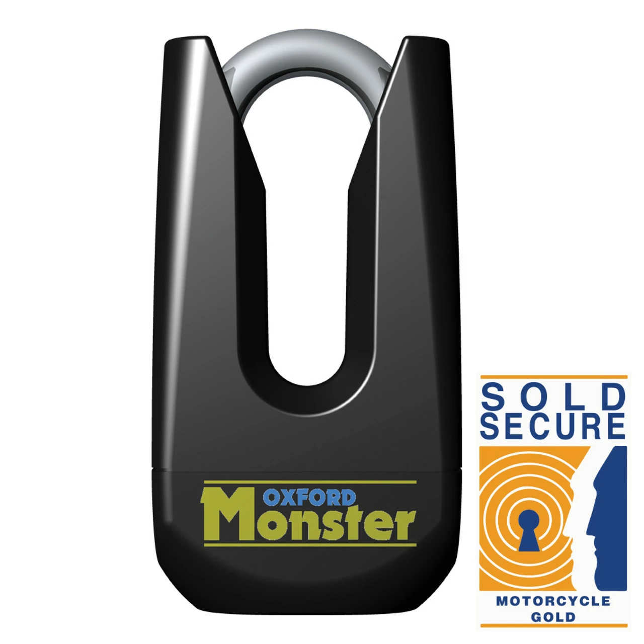 Oxford Monster Disc Lock - Black 3 Oxford Monster Disc Lock - Black