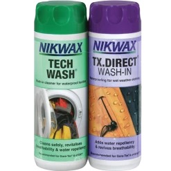 Nikwax TX Direct Wash In & Tech Wash 300ml Twin Pack