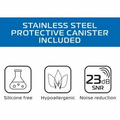 Oxford FilterBuds Reusable Ear Plugs With Case -Bike Maintenance store 6056455 ox697 9 2 14385.1663260207