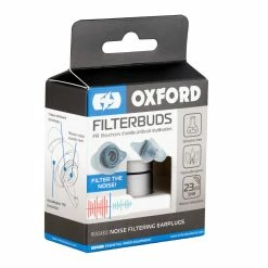Oxford FilterBuds Reusable Ear Plugs With Case -Bike Maintenance store 6070477 ox697 3 2 84613.1663260311