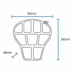Oxford Air Cushion Seat Street & Sport -Bike Maintenance store 6381302 ox882 16 2 87259.1673795215 1