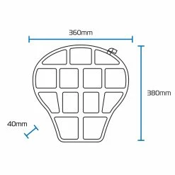 Oxford Air Cushion Seat Adventure & Touring -Bike Maintenance store 6381303 ox883 16 2 47802.1673795326