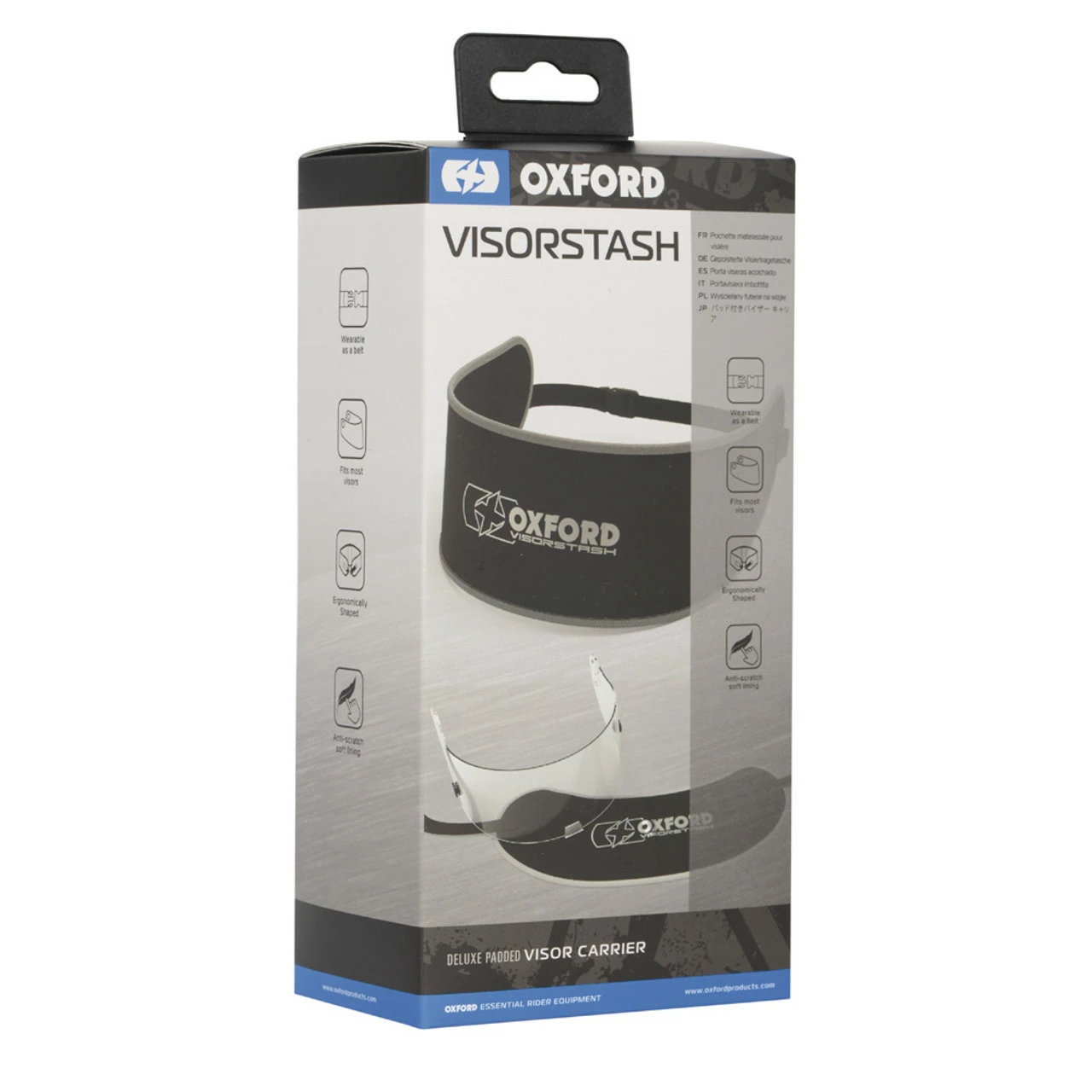 Oxford Visorstash XL Deluxe Padded Visor Carrier 4 Oxford Visorstash XL Deluxe Padded Visor Carrier - Image 2