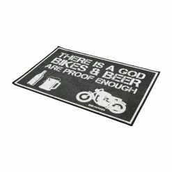 Oxford Door Mat: There Is A God 90x60cm -Bike Maintenance store 76568ad46500db101a7dfa776d4376fb977de740 26543.1674558397