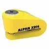 Oxford Alpha XD14 Disc Lock(14mm Pin) Yellow