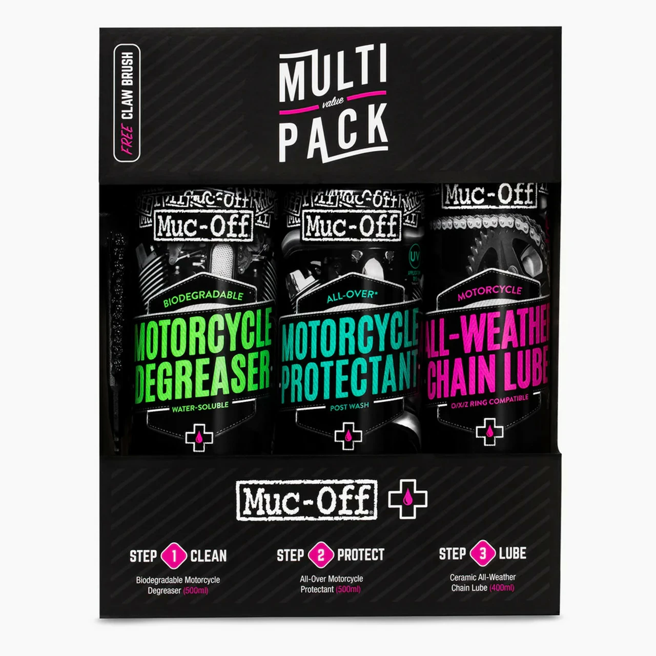 Muc-Off Motorcycle Multi Pack 4 Muc-Off Motorcycle Multi Pack - Image 2