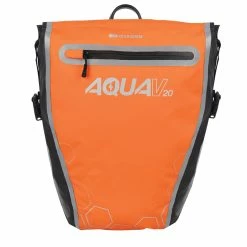 Oxford Aqua V 20 Single QR Pannier Bag Orange/Black