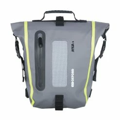 Oxford AQUA T8 TAIL BAG - BLACK/GREY/FLUO