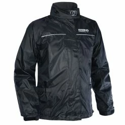 Oxford Rainseal Waterproof Over Jacket - Black